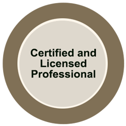 certidfied-and-licensed-professional-badge